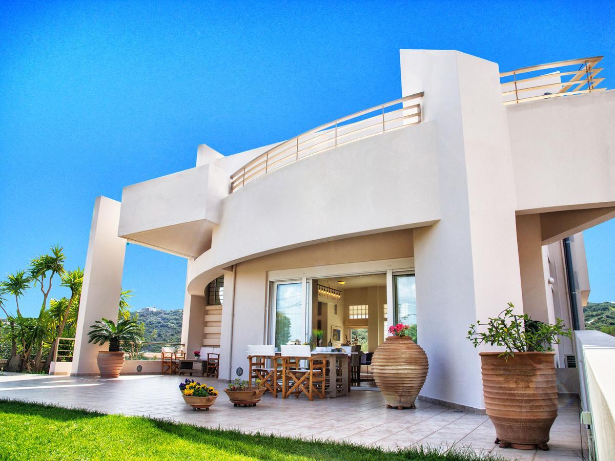 Cretan Ivory Villa Ágios Nikólaos Eksteriør bilde
